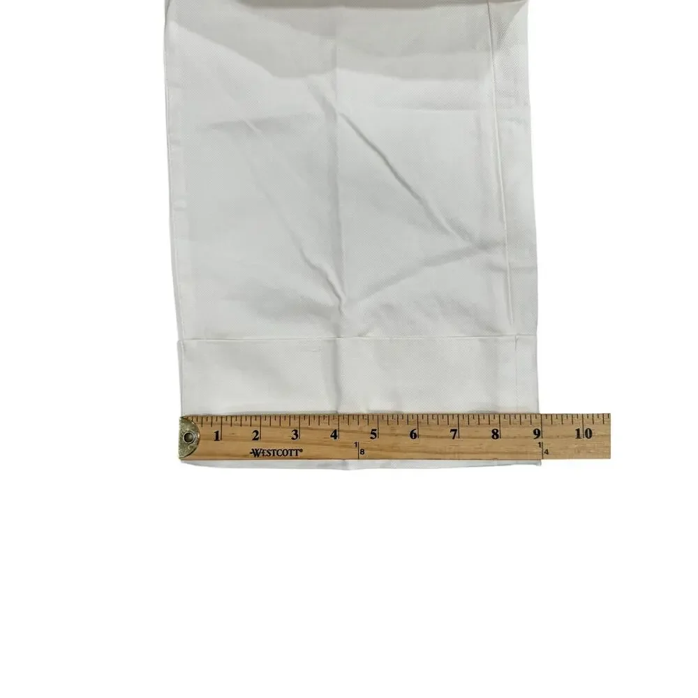 J.Crew Cuffed Preppy Relaxed Chino Pant Ivory Size 2 NWT